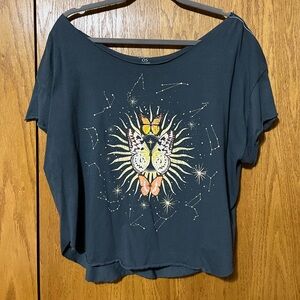 🦋 Butterfly Constellation Cropped Tee 🦋